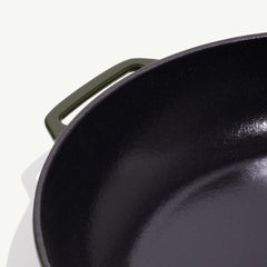 Enameled Cast Iron Skillet