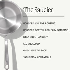 Stainless Clad Saucier