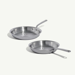 Stainless Clad Frying Pan Set
